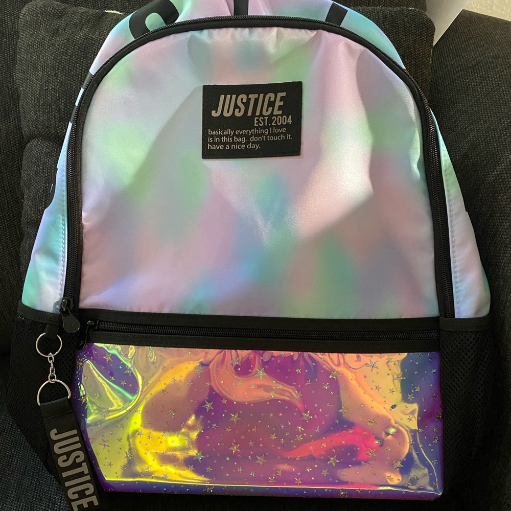 Justice backpack